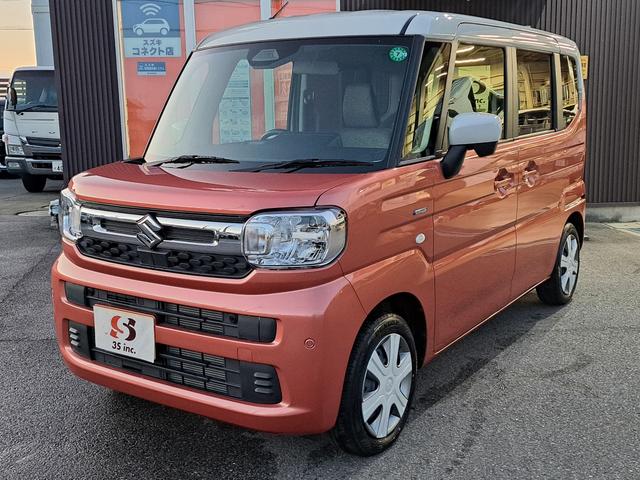 スペーシア ハイブリッドX メーカー保証継承 両側電動スライドドア セーフティプラスパッケージ装着車 衝突被害軽減システム オートライト LEDヘッドランプ スマートキー アイドリングストップ 電動格納ミラー シートヒーター(10枚目)