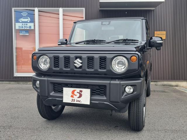 ジムニー XC 届出済み未使用車 4型 4AT パートタイム4WD クリアランスソナー LEDヘッドライト クルーズコントロール デュアルセンサーブレーキ シートヒーター メーカー保証付き(2枚目)