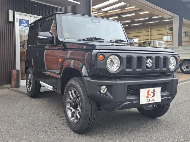 ジムニー XC 届出済み未使用車 4型 4AT パートタイム4WD クリアランスソナー LEDヘッドライト クルーズコントロール デュアルセンサーブレーキ シートヒーター メーカー保証付き(4枚目)