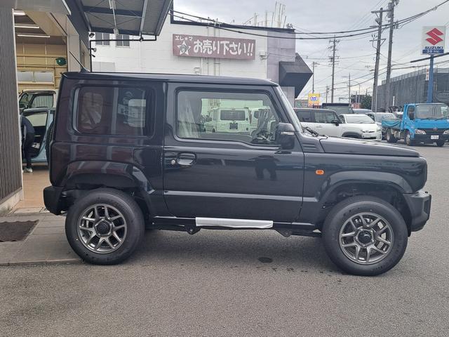 ジムニー XC 届出済み未使用車 4型 4AT パートタイム4WD クリアランスソナー LEDヘッドライト クルーズコントロール デュアルセンサーブレーキ シートヒーター メーカー保証付き(5枚目)