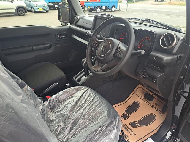 ジムニー XC 届出済み未使用車 4型 4AT パートタイム4WD クリアランスソナー LEDヘッドライト クルーズコントロール デュアルセンサーブレーキ シートヒーター メーカー保証付き(16枚目)