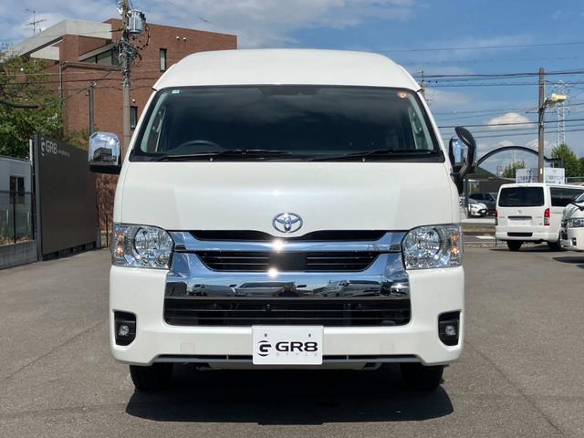 ハイエースワゴン グランドキャビン　ファインテックツアラー／登録済未使用車／ＡＬＰＩＮＥ　ＢＩＧＸ／ＨＤＭＩ／フリップダウンモニター／１０人乗り／デジタルインナＭ／パノラミックビューＭ／電動スライドドア／ＬＥＤフォグライト／スマートキー（21枚目）