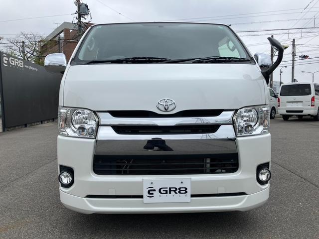 ハイエースバン ロングスーパーＧＬ　ナビＴＶ／バックカメラ／Ｂｌｕｅｔｏｏｔｈ／ＥＴＣ／フロントスポイラー／１７ｉｎアルミ／ローダウン／ＬＥＤテールライト／シートカバー／ベッドキット／ロッドホルダー／ＬＥＤヘッドライト／Ｗエアバック（21枚目）