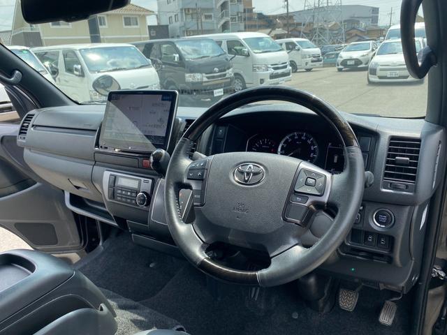 ハイエースバン スーパーＧＬ　ダークプライムＩＩ　ＡＬＰＩＮＥ　ＢＩＧＸ／バックカメラ／両側パワースライドドア／ＬＥＤヘッドライト／ＡＣ１００Ｖ電源／スマートキー＆エンジンプッシュスタート／床張りキット／ベッドキット（46枚目）