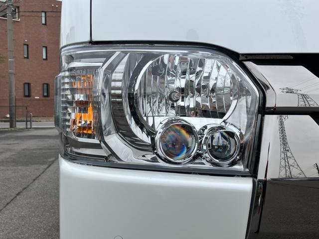 ハイエースバン スーパーGL ダークプライムII ALPINE BIGDA/Bカメラ/HDMI/ETC/トヨタセーフティーセンス/LEDヘッドライト/GR8フロントスポイラー/ESSEX18inアルミ/センターコンソール/シートカバー/ベッドキット(27枚目)