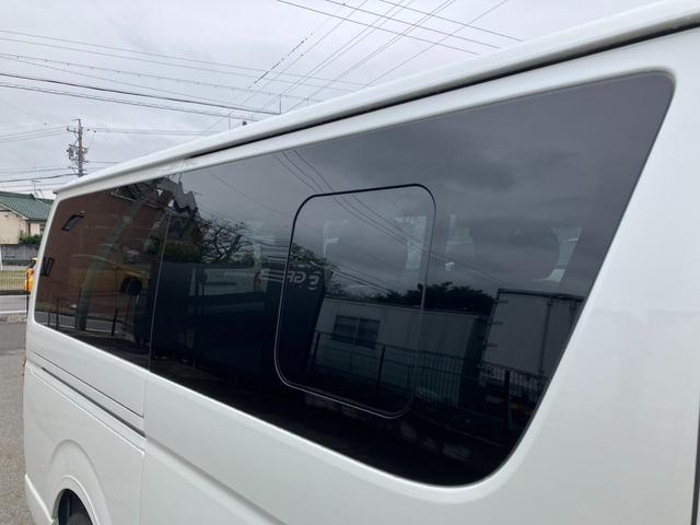 ハイエースバン スーパーGL ダークプライムII ALPINE BIGDA/Bカメラ/HDMI/ETC/トヨタセーフティーセンス/LEDヘッドライト/GR8フロントスポイラー/ESSEX18inアルミ/センターコンソール/シートカバー/ベッドキット(35枚目)