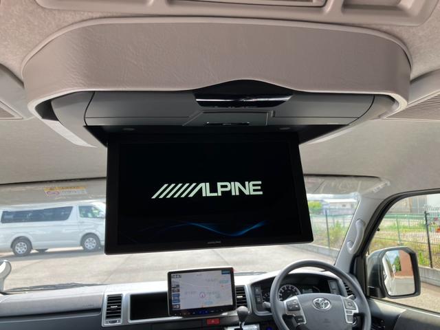 ハイエースワゴン GL 新車未登録/4列10人乗/ALPINE BIGX/HDMI/天吊モニター/電動スライドドア/18inアルミ(4枚目)