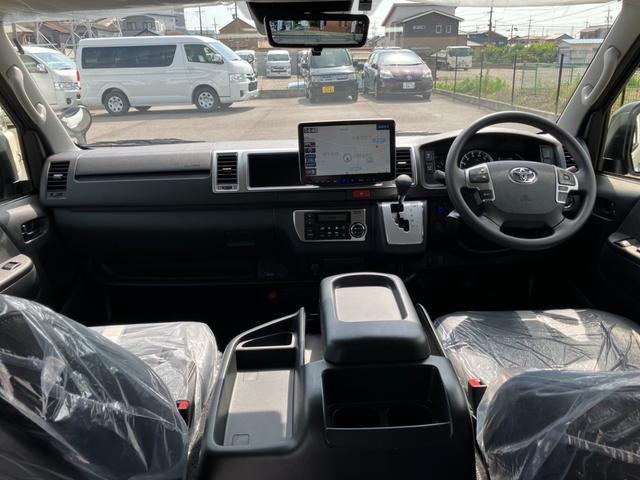 ハイエースワゴン GL 新車未登録/4列10人乗/ALPINE BIGX/HDMI/天吊モニター/電動スライドドア/18inアルミ(15枚目)