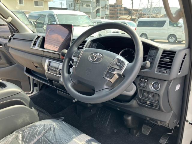 ハイエースワゴン GL 新車未登録/4列10人乗/ALPINE BIGX/HDMI/天吊モニター/電動スライドドア/18inアルミ(52枚目)