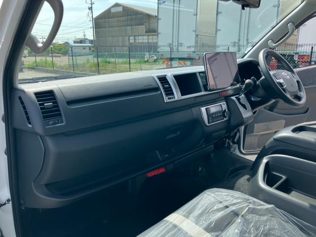 ハイエースワゴン GL 新車未登録/4列10人乗/ALPINE BIGX/HDMI/天吊モニター/電動スライドドア/18inアルミ(53枚目)