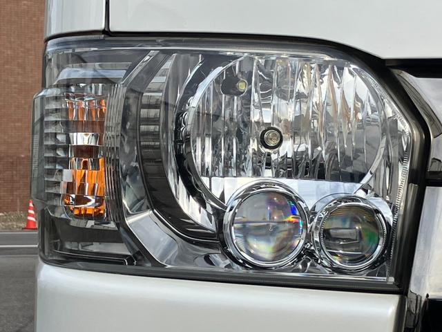 ハイエースバン スーパーGL ダークプライム 1オーナー/ナビTV/Bluetoothバックカメラ/ETC/AC100V電源/フロントスポイラー/16inアルミホイール/LEDヘッドライト/スマートキー/センターカーテン/新品ベッドキット(27枚目)