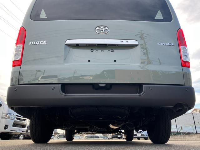 ハイエースバン ロングワイドスーパーGL アースカラーパッケージ 登録済未使用車/4WD/寒冷地仕様/ALPINE BIGDA/HDMI/ETC/パノラミックビューM/LEDヘッドライト/クリアランスソナー/スマートキー/純正エンジンスタータ(45枚目)