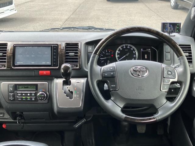 ハイエースバン スーパーGL ダークプライムII 4WD/ナビTV/Bカメラ/ETC/スマートキー/AC100V電源/セーフティセンス/15インチアルミ/LEDヘッドライト/フォグライト/リア小窓付きスライドドア/クリアランスソナー/オートハイビーム(50枚目)