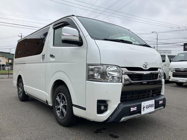 ハイエースバン スーパーGL ダークプライムII 4WD/1オーナー/Kenwoodフローティングナビ/パノラミックビューM/ALPINE デジタルインナーミラー//両側パワースライドドア/クリアランスソナー/大型センターコンソール/センターカーテン(9枚目)