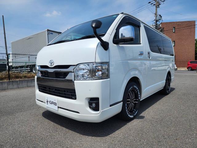 ハイエースバン スーパーGL ダークプライムII 1オーナ/フローティングナビ/Bカメラ/全方位カメラ//デジタルインナM/両側電動スライド/16inAW/ベッド(10枚目)