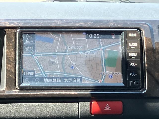 ハイエースバン ロングワイドスーパーGL ダークプライムII 1オーナー/ナビTV/Bカメラ/パノラミックビューM/デジタルインナーミラー/両側電動スライドドア/モデリスタフロントスポイラー/17インチAW/LEDヘッドライト/LEDフォグ(16枚目)