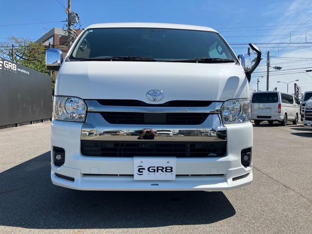 ハイエースバン ロングワイドスーパーGL ダークプライムII 1オーナー/ナビTV/Bカメラ/パノラミックビューM/デジタルインナーミラー/両側電動スライドドア/モデリスタフロントスポイラー/17インチAW/LEDヘッドライト/LEDフォグ(21枚目)