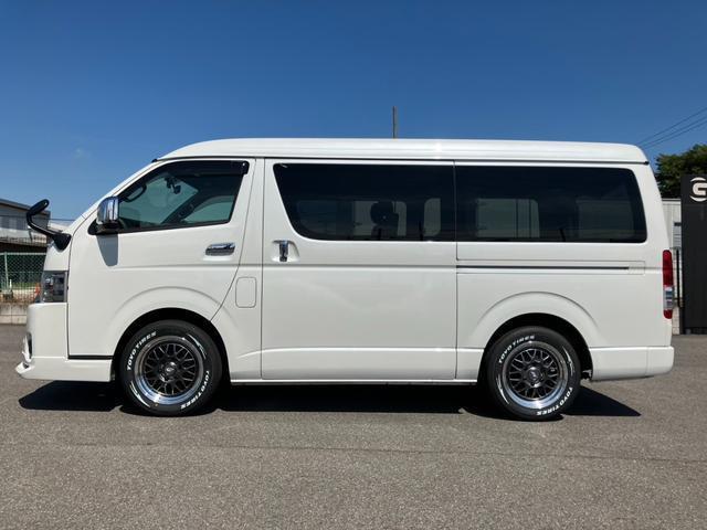 ハイエースバン ロングワイドスーパーGL ダークプライムII 1オーナー/ナビTV/Bカメラ/パノラミックビューM/デジタルインナーミラー/両側電動スライドドア/モデリスタフロントスポイラー/17インチAW/LEDヘッドライト/LEDフォグ(24枚目)