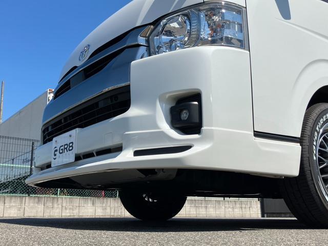 ハイエースバン ロングワイドスーパーGL ダークプライムII 1オーナー/ナビTV/Bカメラ/パノラミックビューM/デジタルインナーミラー/両側電動スライドドア/モデリスタフロントスポイラー/17インチAW/LEDヘッドライト/LEDフォグ(32枚目)