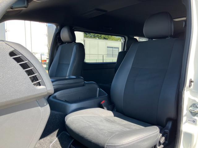 ハイエースバン ロングワイドスーパーGL ダークプライムII 1オーナー/ナビTV/Bカメラ/パノラミックビューM/デジタルインナーミラー/両側電動スライドドア/モデリスタフロントスポイラー/17インチAW/LEDヘッドライト/LEDフォグ(46枚目)