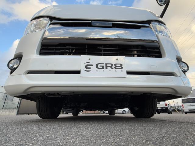 ハイエースバン スーパーGL ダークプライム 4WD/ALPINE BIGDA/ALPINEデジタルインナーミラー/ETC/ESSEXフロントスポイラー/サイドステップ/リアライナー/16inアルミ/ローダウン/LEDテール/ベッドキット(33枚目)