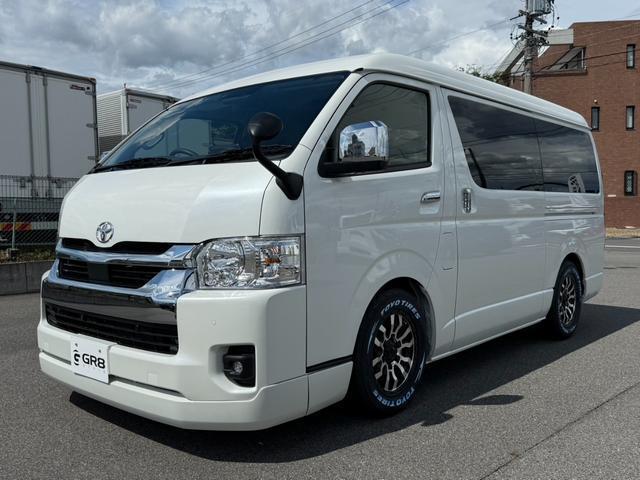 ハイエースワゴン ＧＬ　新車未登録／ＡＬＰＩＮＥ　ＢＩＧＸ／ＨＤＭＩ／フリップダウンモニター／ルーフスピーカー／パノラミックビューＭ／デジタルインナーＭ／パワースライドドア／ローダウン／フロントスポイラー／１６ｉｎアルミ（10枚目）
