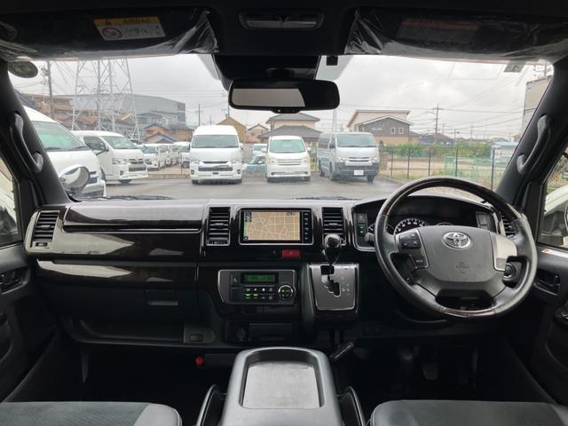 ハイエースバン スーパーGL ダークプライムII ナビTV/Bカメラ/ETC/両側パワースライドドア/ステアリングスイッチ/LEDヘッドライト/トヨタセーフティーセンス/スマートキ&プッシュスタート/Wエアバック/LEDルームランプ/新品ベッドキット(15枚目)