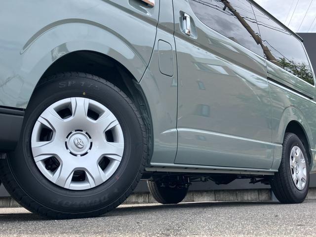 ハイエースバン ロングスーパーＧＬ　アースカラーパッケージ　新車未登録／ＡＬＰＩＮＥ　ＢＩＧＸ／ＨＤＭＩ／Ｂカメラ／フリップダウンモニター／デジタルインナーＭ／パノラミックビューＭ／両側電動スライドドア／クリアランスソナー／ＬＥＤヘッド（14枚目）