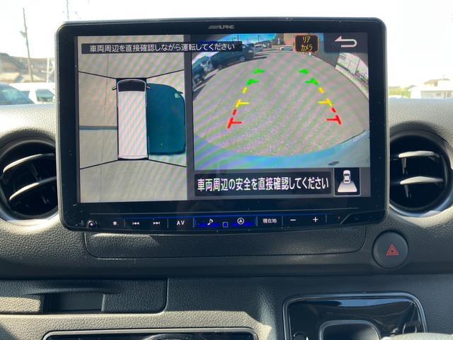 キャラバン ロングオーテック　パートタイム４ＷＤ／１オーナー／ＡＬＰＩＮＥ　ＢＩＧＸ／バックカメラ／アラウンドビューモニター／天吊モニター／インテリジェントルームミラー／パワースライドドア／オーテックエアロ／ベッドキット（16枚目）