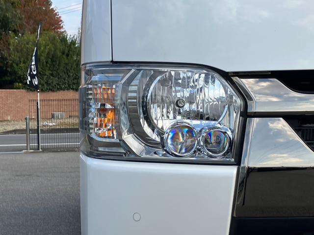 ハイエースバン スーパーＧＬ　ダークプライムＩＩ　１オーナー／ＰａｎａｓｏｎｉｃフローティングナビＴＶ／バックカメラ／パノラミックビューモニター／両側パワースライドドア／ＴＲＤフロントスポイラー／１６ｉｎアルミ／クリアランスソナー／ベッドキット（27枚目）