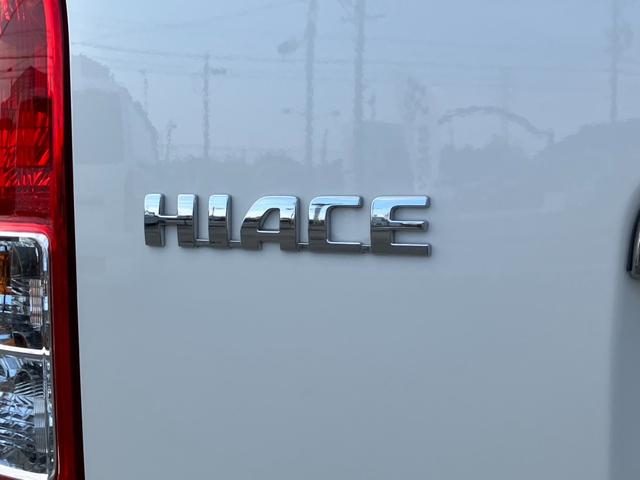 ハイエースバン スーパーＧＬ　ダークプライムＩＩ　１オーナー／ＰａｎａｓｏｎｉｃフローティングナビＴＶ／バックカメラ／パノラミックビューモニター／両側パワースライドドア／ＴＲＤフロントスポイラー／１６ｉｎアルミ／クリアランスソナー／ベッドキット（37枚目）