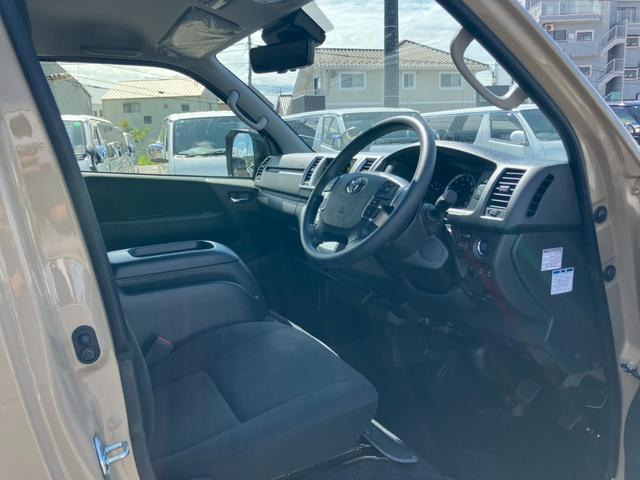 ハイエースバン ロングスーパーＧＬ　アースカラーパッケージ　未登録新車／４ＷＤ／両側パワースライドドア／パノラミックビューモニター／デジタルインナーミラー／クリアランスソナー／ＬＥＤヘッドライト／スマートキー／ＡＣ１００Ｖ電源（51枚目）