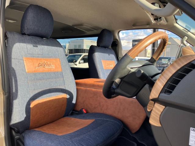 ハイエースバン ロングスーパーＧＬ　新車未登録／アースカラーＰＫＧ／ＡＬＰＩＮＥ　ＢＩＧＸ／ＨＤＭＩ／ＥＴＣ／Ｂカメラ／両側電動スライドドア／パノラミックビューＭ／デジタルインナーＭ／ＪＡＯＳバンパーガード／１６ｉｎＡＷ／ベッドキット（42枚目）