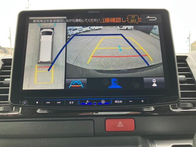 ハイエースバン スーパーＧＬ　ダークプライムＩＩ　ＡＬＰＩＮＥ　ＢＩＧＸ／Ｂカメラ／フリップダウンモニタ／ＥＴＣ／両側電動スライドドア／モデリスタＦスポイラ／１７ｉｎＡＷ／ローダウン／オーリンズショックアブソーバー／パノラミックビューＭ／ベッドキット（17枚目）