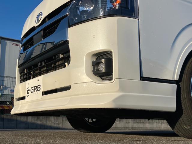 ハイエースバン スーパーＧＬ　ダークプライムＩＩ　１オーナー／ナビＴＶ／バックカメラ／ＥＴＣ／パノラミックビューモニター／デジタルインナーミラー／インナーブラックヘッドライト／フロントスポイラー／ＡＣ１００Ｖ電源／１８ｉｎアルミ／ベッドキット（31枚目）