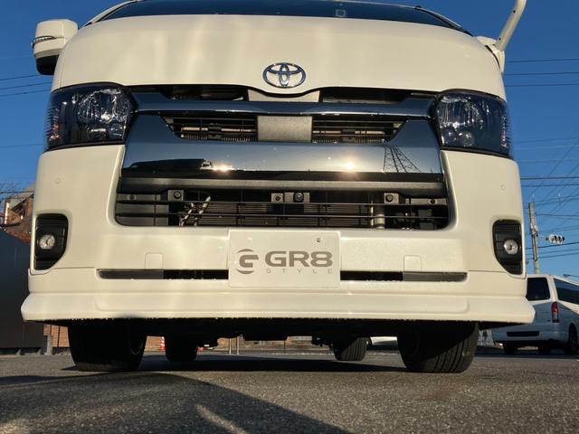 ハイエースバン スーパーＧＬ　ダークプライムＩＩ　１オーナー／ナビＴＶ／バックカメラ／ＥＴＣ／パノラミックビューモニター／デジタルインナーミラー／インナーブラックヘッドライト／フロントスポイラー／ＡＣ１００Ｖ電源／１８ｉｎアルミ／ベッドキット（32枚目）