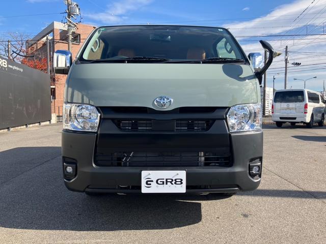 ハイエースバン ロングスーパーGL アースカラーパッケージ 1オーナー/デジタルインナーミラー/両側パワースライドドア/新品シートカバー/トヨタセーフティーセンス/AC100V電源/クリアランスソナー/LEDヘッドライト/Wエアバック(21枚目)
