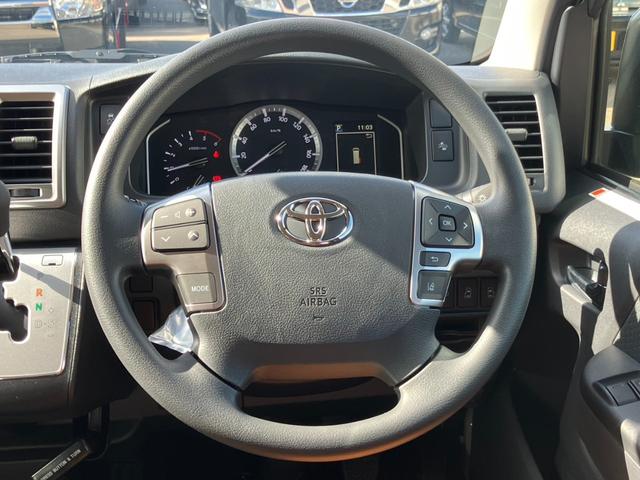 ハイエースバン ロングスーパーGL アースカラーパッケージ 1オーナー/デジタルインナーミラー/両側パワースライドドア/新品シートカバー/トヨタセーフティーセンス/AC100V電源/クリアランスソナー/LEDヘッドライト/Wエアバック(50枚目)