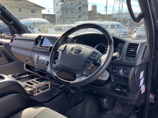ハイエースバン スーパーGL ダークプライムII 4WD/1オーナー/ナビTV/バックカメラ/ETC/パノラミックビューモニター/モデリスタフルエアロ/17インチアルミ/LEDヘッドライト/カーゴマット/AC100V電源/カップホルダー(48枚目)