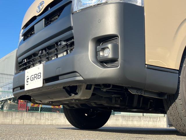 ハイエースバン ロングスーパーGL アースカラーパッケージ 登録済未使用車/パノラミックビューM/デジタルインナーM/両側パワースライドドア/クリアランスソナー/スマートキ/LEDヘッドライト/AC100V電源/トヨタセーフティーセンス(32枚目)