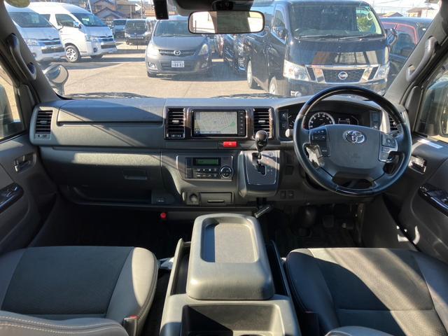 ハイエースバン スーパーGL ダークプライムII ナビTV/バックカメラ/ETC/パノラミックビューモニター/両側パワースライドドア/セーフティセンス/クリアランスソナー/TRDフロントスポイラー/RAYS16inアルミ/LEDヘッドライト(15枚目)