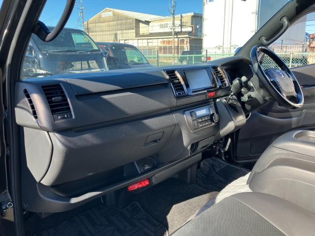 ハイエースバン スーパーGL ダークプライムII ナビTV/バックカメラ/ETC/パノラミックビューモニター/両側パワースライドドア/セーフティセンス/クリアランスソナー/TRDフロントスポイラー/RAYS16inアルミ/LEDヘッドライト(48枚目)