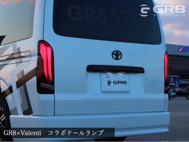 ハイエースバン スーパーGL ダークプライムII ALPINE BIGDA/Bカメラ/HDMI/ETC/トヨタセーフティーセンス/LEDヘッドライト/GR8フロントスポイラー/ESSEX18inアルミ/センターコンソール/シートカバー/ベッドキット(73枚目)