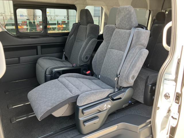 ハイエースワゴン グランドキャビン　ファインテックツアラー／新車未登録／１０人乗り／デジタルインナーミラー／パノラミックビューモニター／電動スライドドア／ＬＥＤフォグライト／スマートキー／トヨタセーフティセンス／助手席エアバック（55枚目）