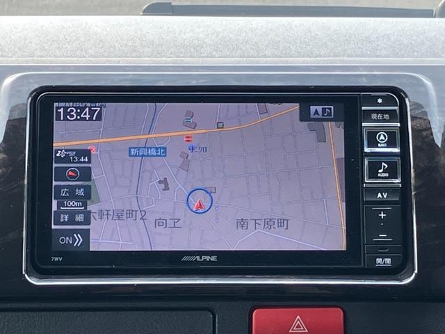 ハイエースバン スーパーGL ダークプライム 1オーナー/ナビTV/Bluetoothバックカメラ/ETC/AC100V電源/フロントスポイラー/16inアルミホイール/LEDヘッドライト/スマートキー/センターカーテン/新品ベッドキット(16枚目)