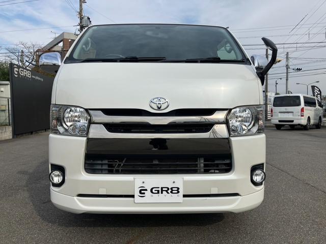 ハイエースバン スーパーGL ダークプライム 1オーナー/ナビTV/Bluetoothバックカメラ/ETC/AC100V電源/フロントスポイラー/16inアルミホイール/LEDヘッドライト/スマートキー/センターカーテン/新品ベッドキット(21枚目)