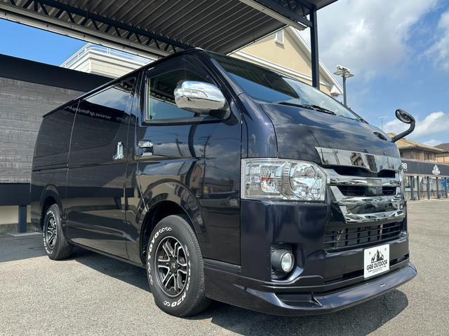 ハイエースバン スーパーGL ダークプライム GR8センターコンソール/ナビTV/バックカメラ/フリップダウンモニター/両側パワスラ/社外アルミ/ベッドキット(9枚目)