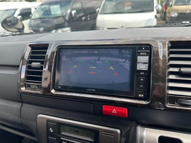 ハイエースバン スーパーGL ダークプライム GR8センターコンソール/ナビTV/バックカメラ/フリップダウンモニター/両側パワスラ/社外アルミ/ベッドキット(16枚目)