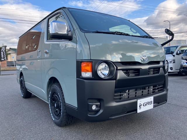 ハイエースバン ロングスーパーGL 新車未登録/ALPINE BIGX/HDMI/Bカメラ/フリップダウンモニター/デジタルインナーM/パノラミックビューM/パワスラ/16inAW/クリアランスソナー/丸目ヘッドライト/ベッドキット(9枚目)