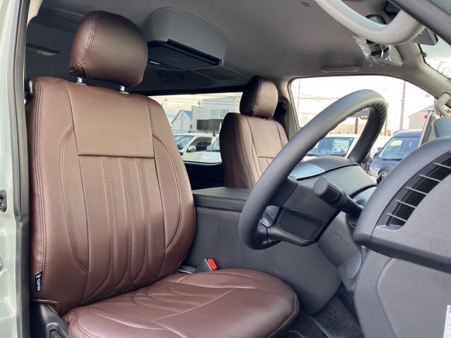 ハイエースバン ロングスーパーGL 新車未登録/ALPINE BIGX/HDMI/Bカメラ/フリップダウンモニター/デジタルインナーM/パノラミックビューM/パワスラ/16inAW/クリアランスソナー/丸目ヘッドライト/ベッドキット(18枚目)